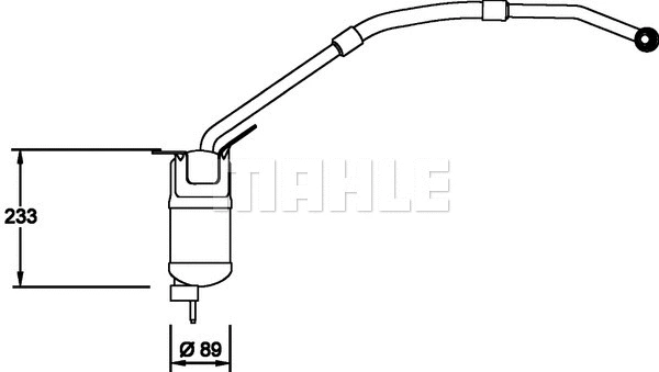 Dryer, air conditioning (AD 273 000P)