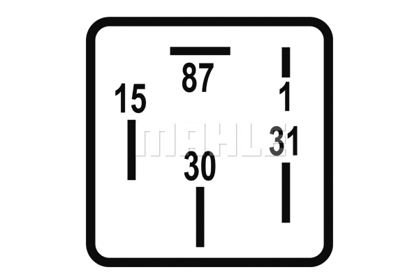 Relay, fuel pump
