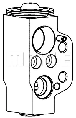 Expansion Valve, air conditioning (AVE 75 000P)