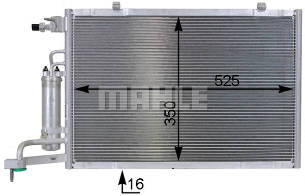 Condenser, air conditioning