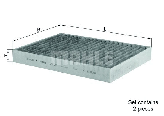 Filter, cabin air (LAK 292/S)