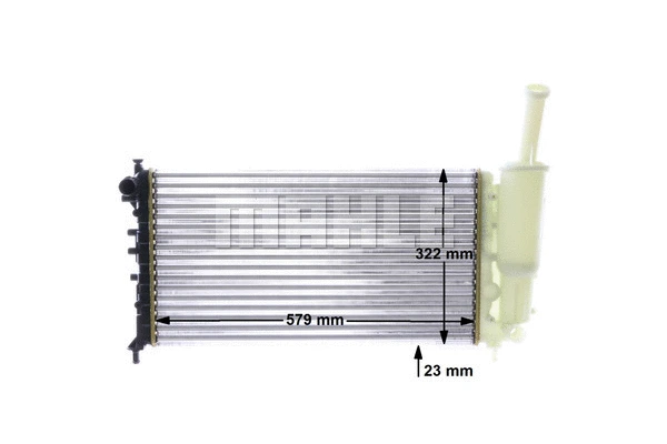 Radiator, engine cooling