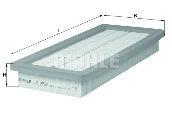 Air Filter (LX 2738)