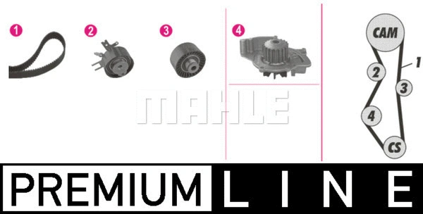 Water Pump & Timing Belt Kit