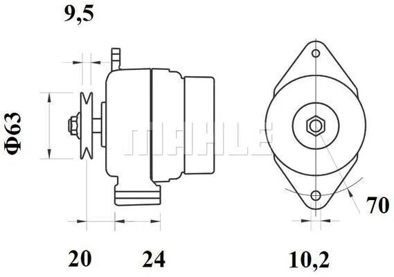 Alternator (MG 1145)