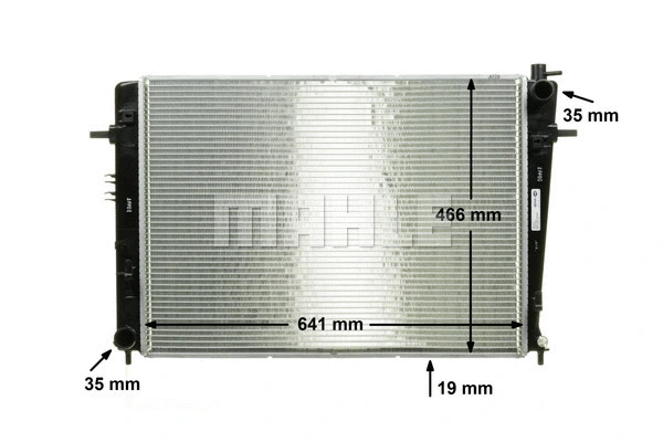 Radiator, engine cooling