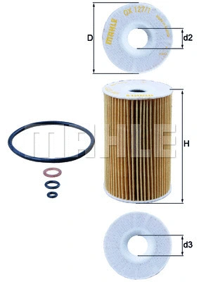 Oil Filter (OX 127/1D)