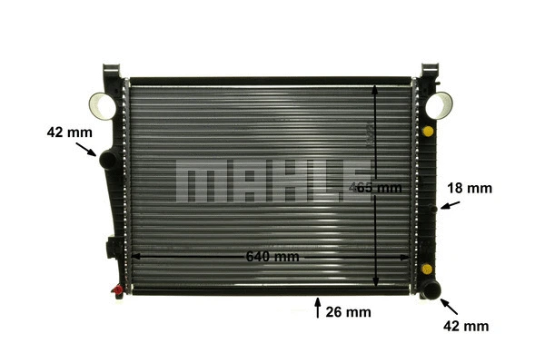 Radiator, engine cooling