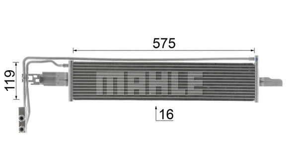 Oil Cooler, automatic transmission