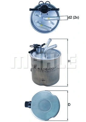 Fuel Filter (KL 440/37)