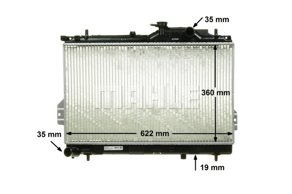Radiator, engine cooling