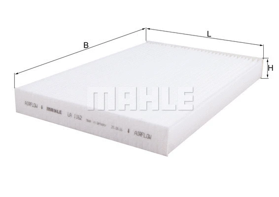 Filter, cabin air (LA 1162)