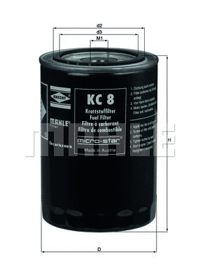 Fuel Filter (KC 8)
