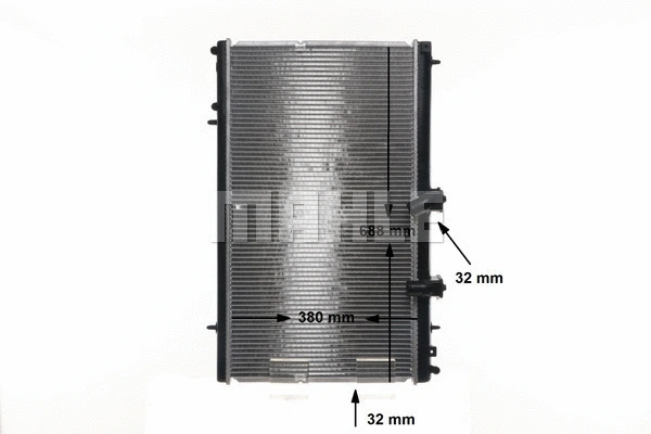 Radiator, engine cooling