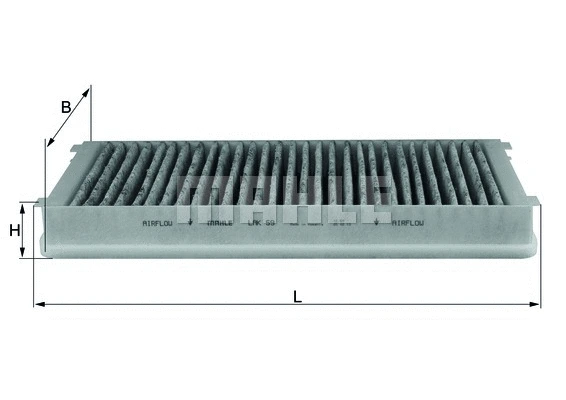 Filter, cabin air (LAK 59)