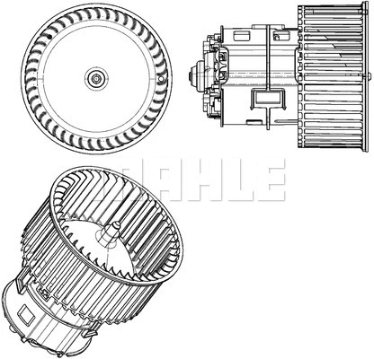 Interior Blower (AB 182 000P)
