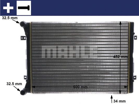 Radiator, engine cooling