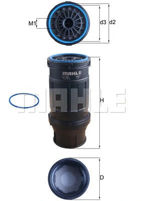 Fuel Filter (KC 652D)