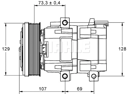 Compressor, air conditioning