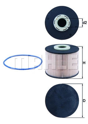 Fuel Filter (KX 331D)