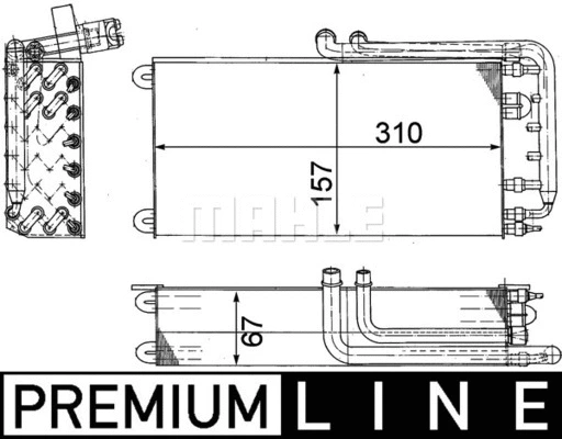 Evaporator, air conditioning