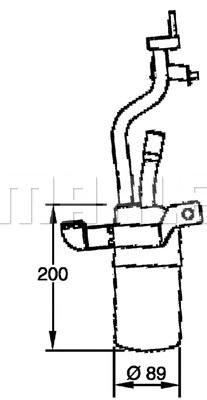 Dryer, air conditioning (AD 279 000P)