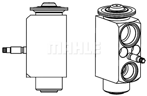 Expansion Valve, air conditioning (AVE 74 000P)