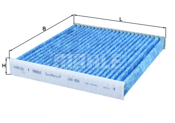Filter, cabin air (LAO 859)