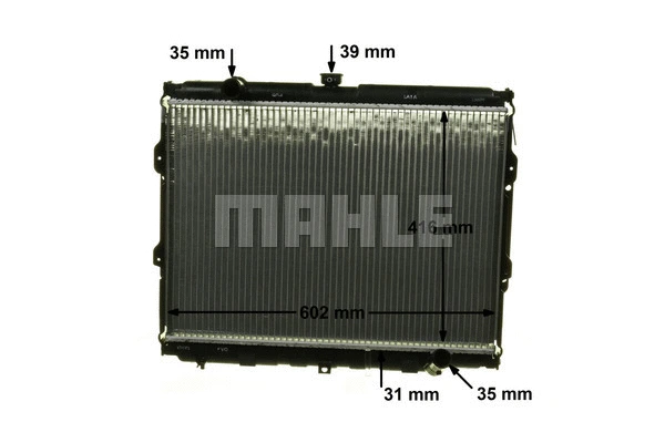 Radiator, engine cooling