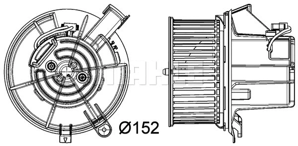 Interior Blower (AB 119 000P)