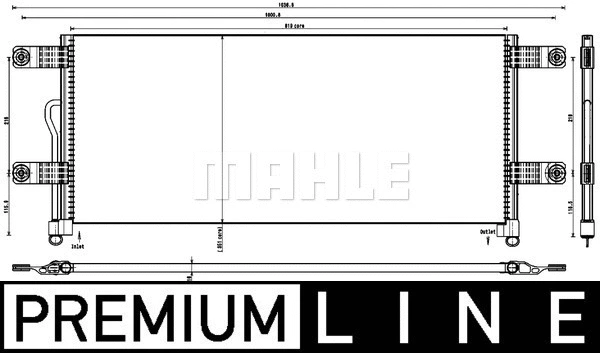 Condenser, air conditioning