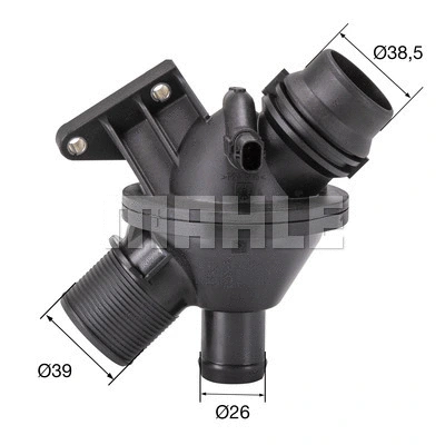 Thermostat, coolant (TM 25 108)