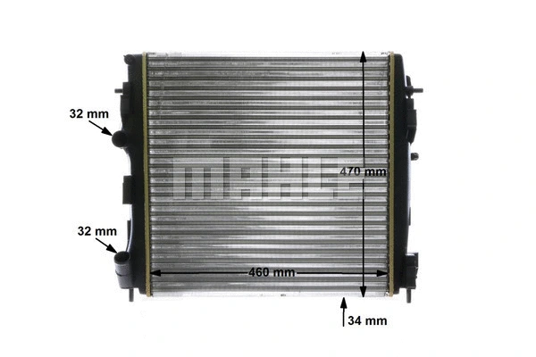 Radiator, engine cooling