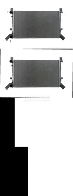 Radiator, engine cooling