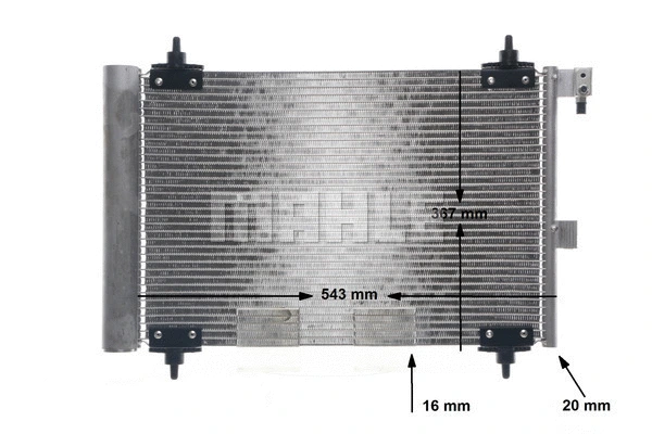 Condenser, air conditioning