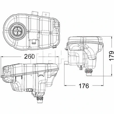 Expansion Tank, coolant