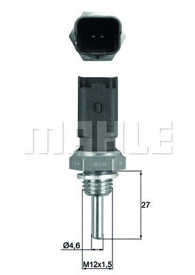 Sensor, coolant temperature (TSE 25)