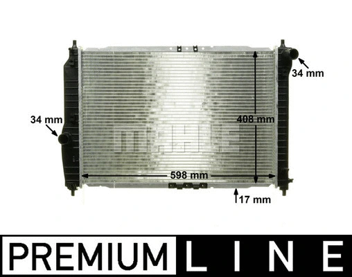 Radiator, engine cooling
