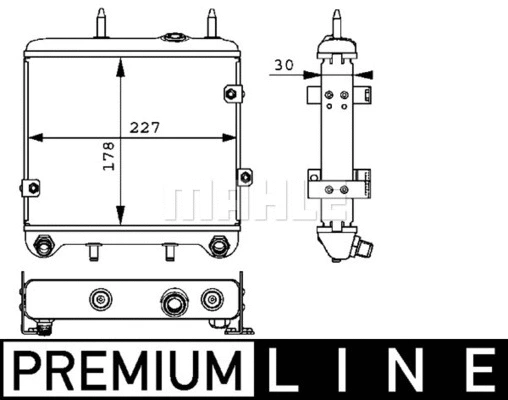 Oil Cooler, engine oil
