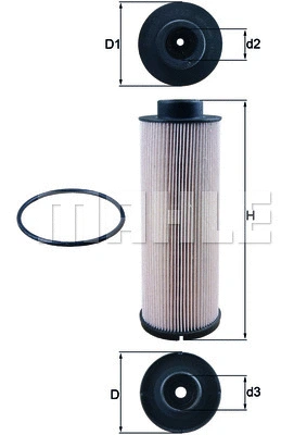 Fuel Filter (KX 73/2D)