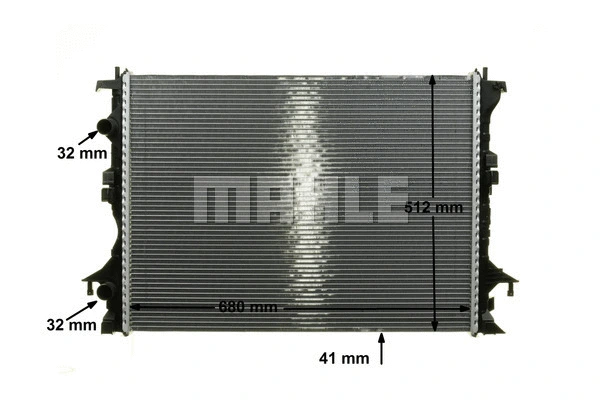 Radiator, engine cooling