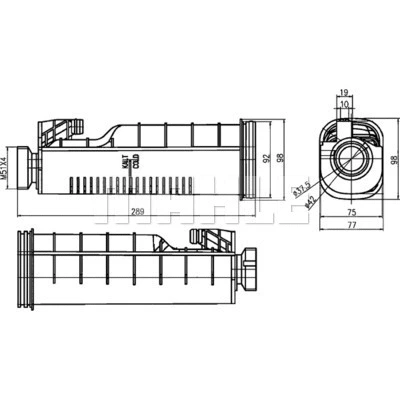Expansion Tank, coolant