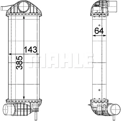Charge Air Cooler (CI 244 000P)