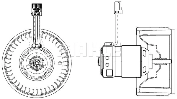 Interior Blower (AB 22 000P)