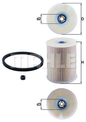 Fuel Filter (KX 231D)