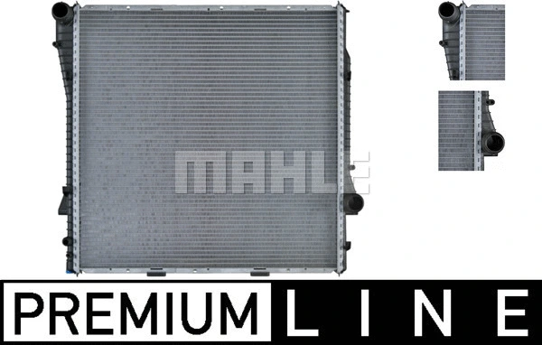 Radiator, engine cooling