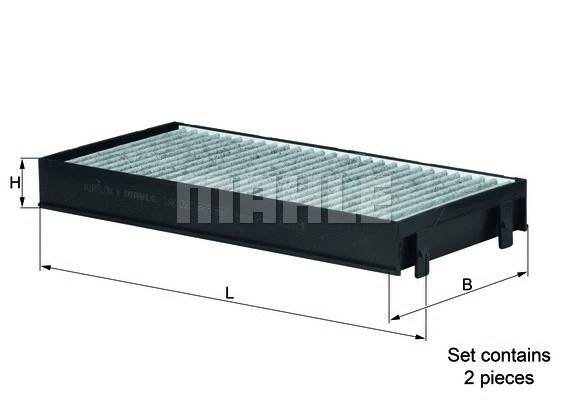 Filter, cabin air (LAK 221/S)