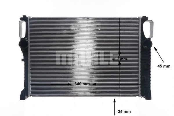Radiator, engine cooling