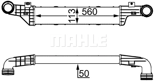 Charge Air Cooler (CI 53 000S)