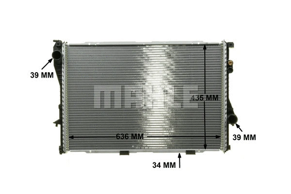 Radiator, engine cooling